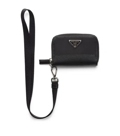 Prada Re-nylon Wallet In Black