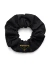 Prada Re-nylon Scrunchie Accessories In Black