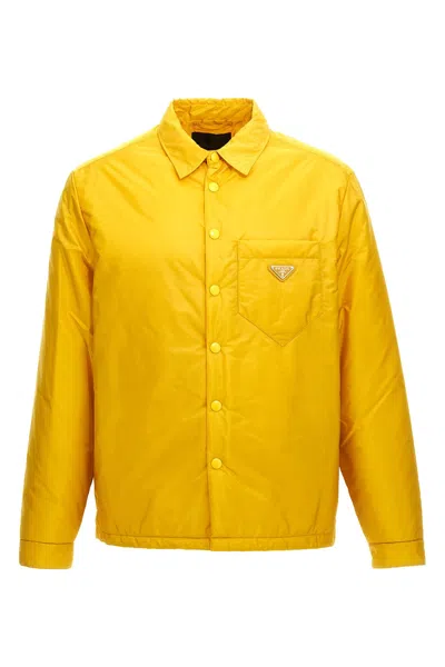 PRADA RE-NYLON SHIRT JACKET