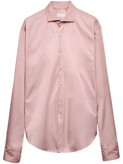 Prada Re-nylon Shirt In F0924 Pesco