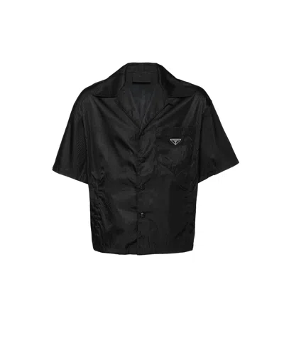 PRADA RE-NYLON SHORT-SLEEVED SHIRT