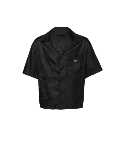 PRADA RE-NYLON SHORT-SLEEVED SHIRT