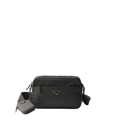 Prada Re-nylon Shoulder Bag In Pattern