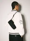 Prada Re-nylon Shoulder Pouch In Black
