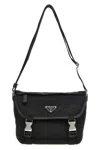 Prada Re-nylon And Saffiano Leather Shoulder Bag