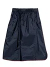 Prada Re-nylon Skirt In Blue
