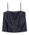 Prada Lightweight Re-nylon Top In Blue