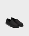 Prada Re-nylon Slip-on Sneakers In Animal Print