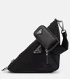 Prada Re-nylon Small Shoulder Bag In Black