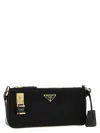 Prada Re-nylon And Leather Shoulder Bag