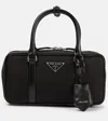 Prada Re-nylon Small Tote Bag In Black