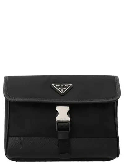 Prada Re-nylon Smartphone Bag Hi-tech Black