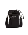 Prada Re-nylon Smartphone Case In Black