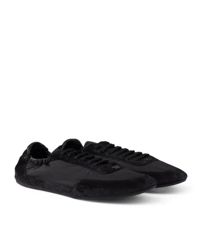 PRADA RE-NYLON-SUEDE SNEAKERS