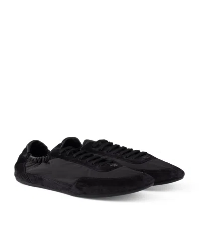PRADA RE-NYLON-SUEDE SNEAKERS