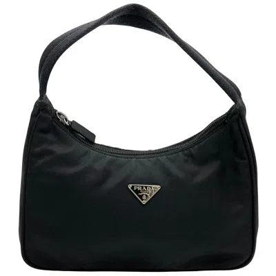 Prada Re-nylon Synthetic Clutch Bag () In Black