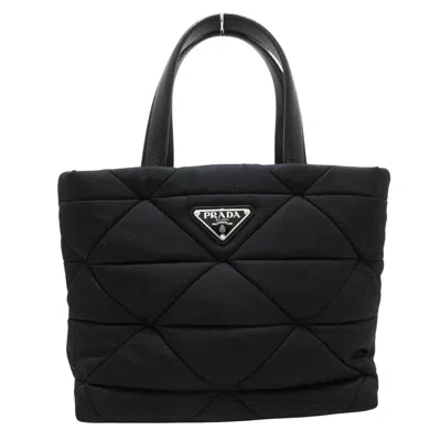 Prada Re-nylon Synthetic Tote Bag () In Black