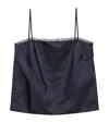 Prada Lightweight Re-nylon Top In Blue