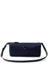 Prada Re-nylon Top-zip Crossbody Bag In Blue