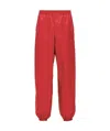 Prada Re-nylon Track Pants In Red