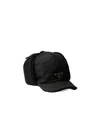 Prada Re-nylon Trapper Hat In Black