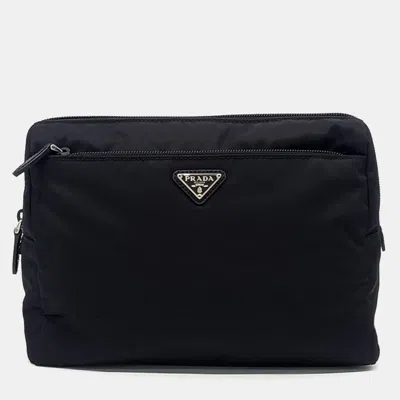 Pre-owned Prada Re-nylon Travel Pouch