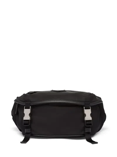 PRADA RE-NYLON TRIANGLE-LOGO SHOULDER BAG