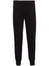 Prada Men's Tech Fleece Sweatpants In Black