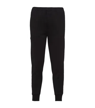 Prada Re-nylon-trim Sweatpants
