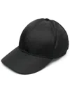 Prada Re-nylon Baseball Cap Accessories In Black