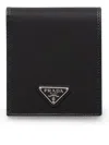 Prada Wallet In Calf Leather