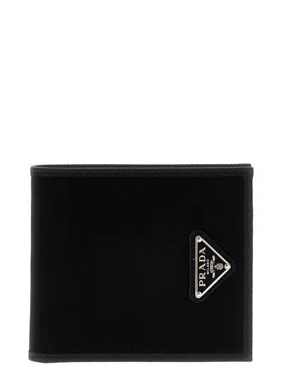 Prada Re-nylon Wallet Wallets And Card Holders Black