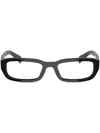 Prada Rectangle-frame Glasses In ブラック