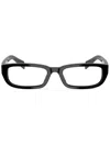 Prada Rectangle-frame Glasses In Black