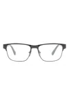 Prada Rectangle-frame Glasses In Black
