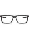 Prada Brille Mit Eckigem Gestell In Grau