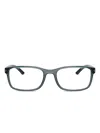 Prada Rectangle-frame Glasses In Gray