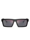 Prada Sport 55mm Rectangular Sunglasses