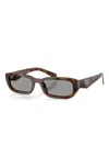 Prada Rectangle-frame Sunglasses In Multi