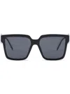 Prada Oversized Square-frame Sunglasses In Black