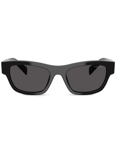 Prada Acetate Prb09s Sunglasses In Black