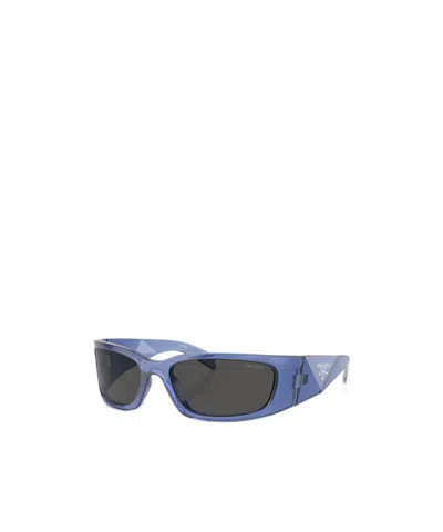 Prada Rectangle-frame Sunglasses In Black