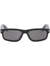 Prada Rectangle-frame Sunglasses In Black