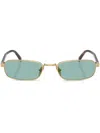 Prada Pr B54s 5ak40k Oro Sunglasses In Gold