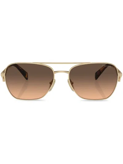 PRADA RECTANGLE-FRAME SUNGLASSES