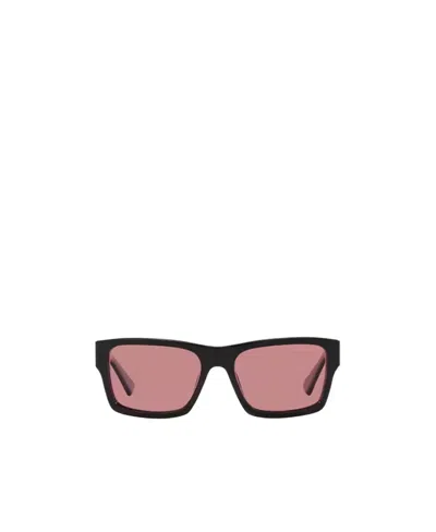 Prada Rectangle-frame Sunglasses In Pink