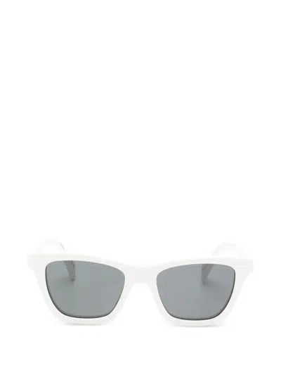 Prada Rectangle-frame Sunglasses In White
