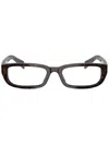 Prada Rectangle Frames In Schwarz