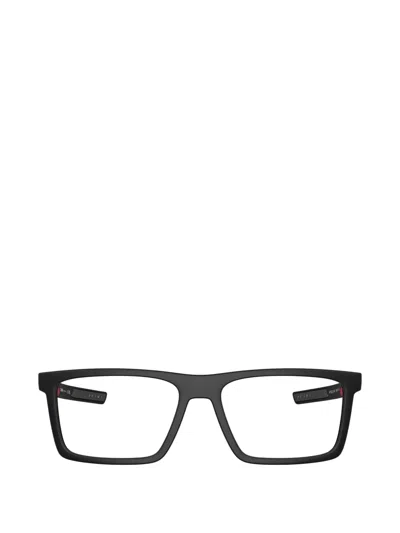 Prada Rectangle Glasses In Black