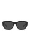 Prada Rectangle Sunglasses In Black